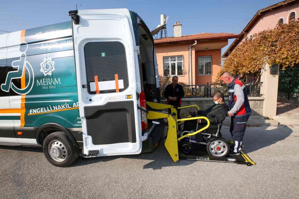 Meram’da dezavantajlı bireyler bir hizmet daha