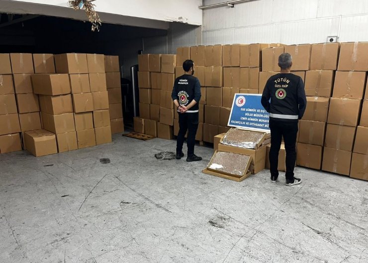 Milyonlarca kaçak sigara ele geçirildi