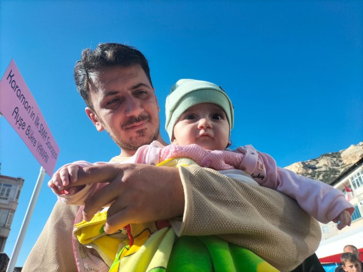 Karaman'ın ilk SMA hastası Ayşe Bükre için seferber oldular