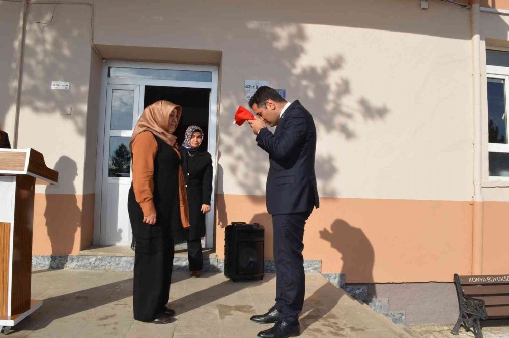 Konya'da şehidin adını taşıyan kütüphane hizmete açıldı