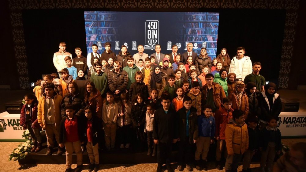 Karatay'da destek sürüyor, toplam sayı 450 bin oldu