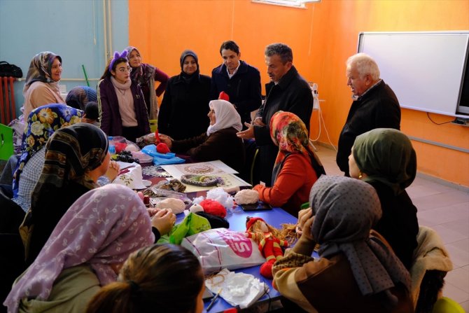 Konya'da eski okul binaları yaşam merkezi oldu