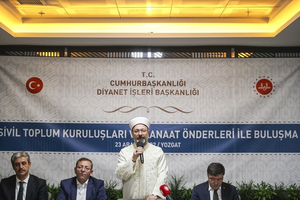 Erbaş: “4-6 Yaş Kur’an kurslarımızda Allah’ı, Peygamberi, anne babaya saygıyı öğretiyoruz”