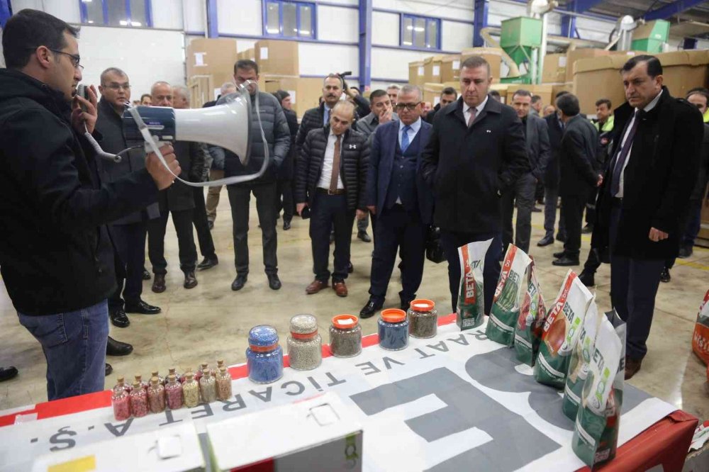 Konya Şeker tesislerine hayran kaldılar