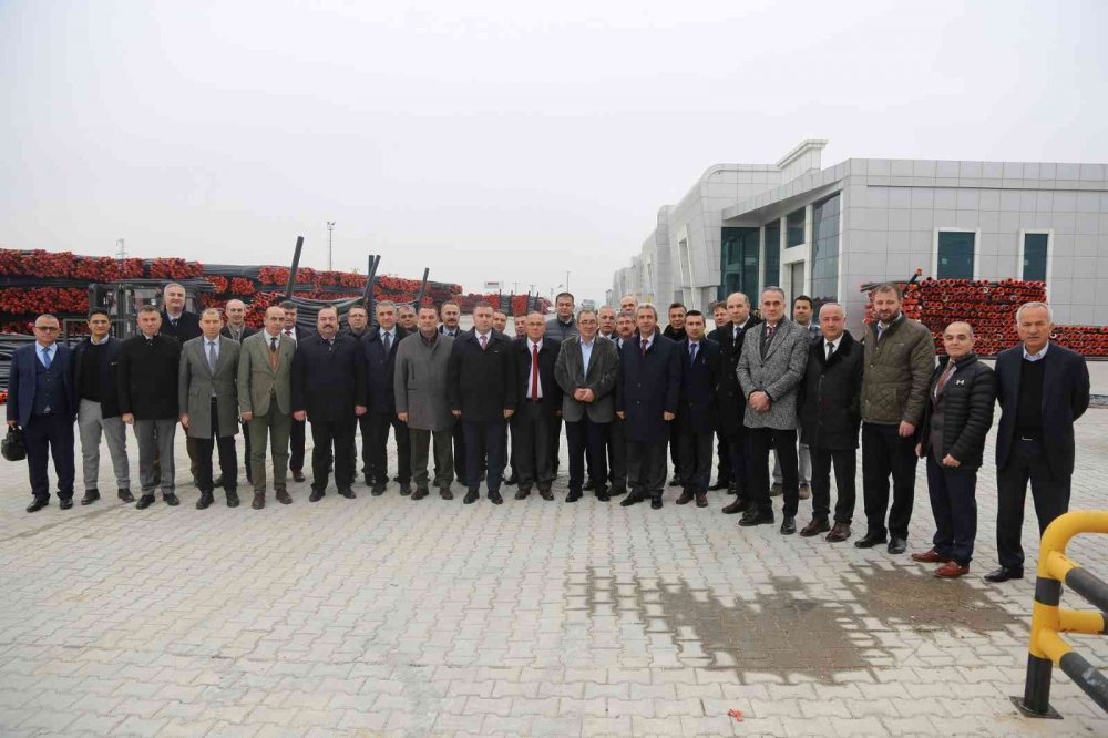 Konya Şeker tesislerine hayran kaldılar