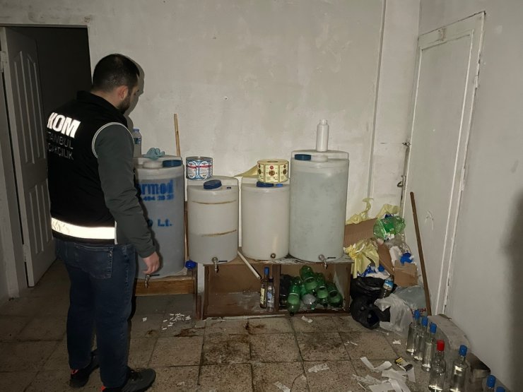 Yılbaşı öncesi sahte içki operasyonu; 17 gözaltı
