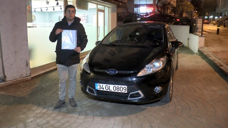 Otomobilini ekspertize götürünce hayatının şokunu yaşadı