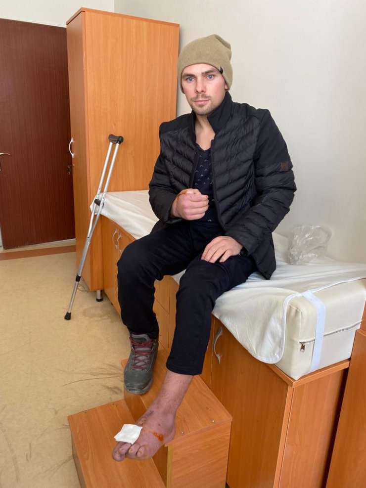 Konya'da elini demir kesme makinesine kaptıran Yunus'un kopan el parmağı yerine ayak parmağı dikildi