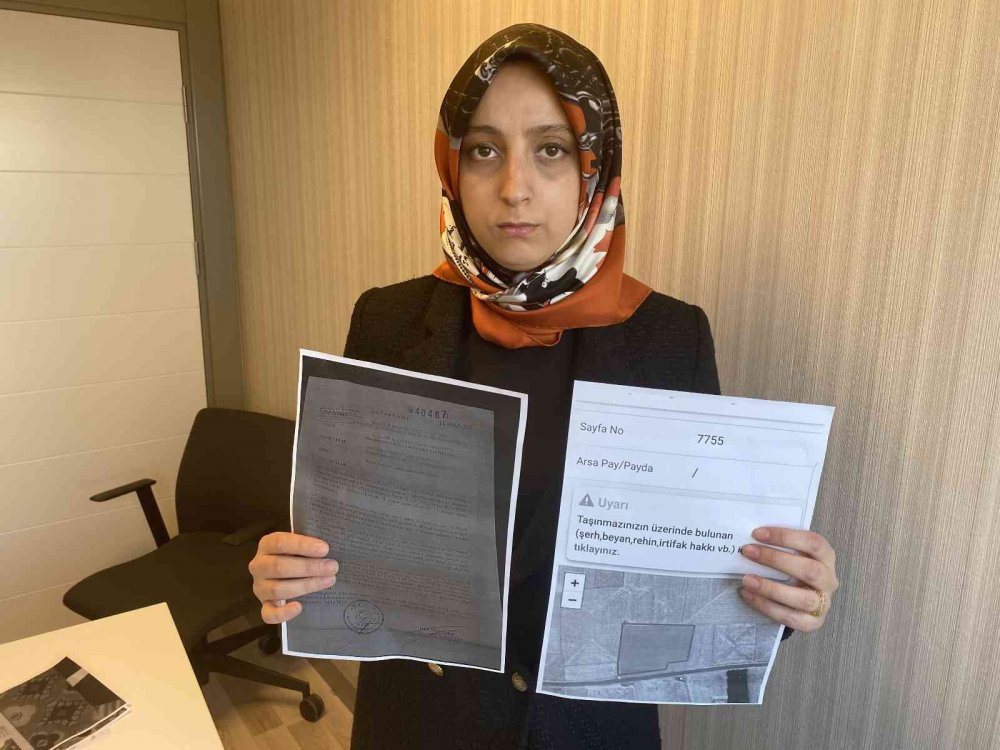 Konya'dan arsa almak isteyen kadına şok üstüne şok!