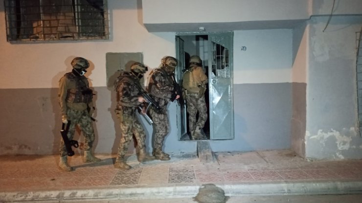 Mersin'de şafak vakti DEAŞ operasyonu