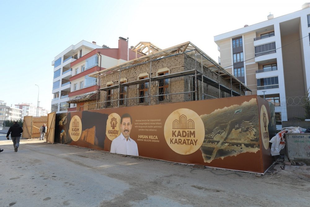 Karatay’ın tarihi dokusu korunuyor