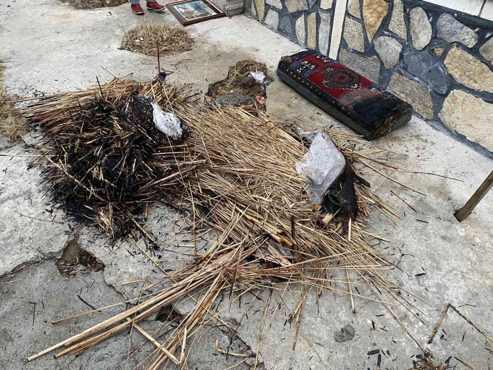 Konya’da pes dedirten yangın! Sobayı yakıp alışverişe gittiler