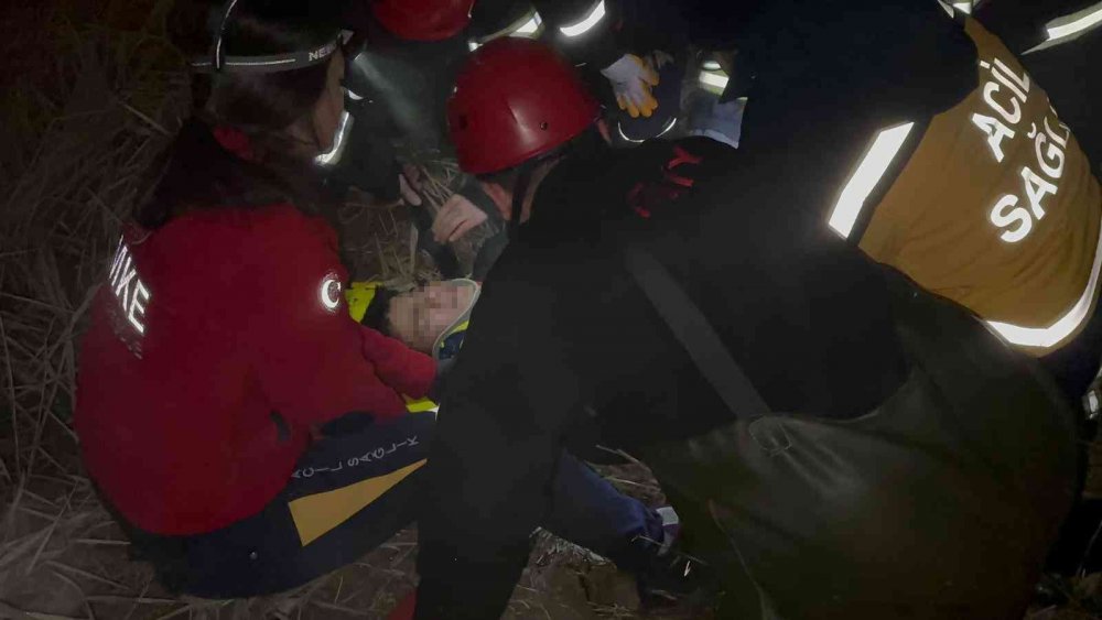 Kayıp genç ölüme ramak kala kurtuldu