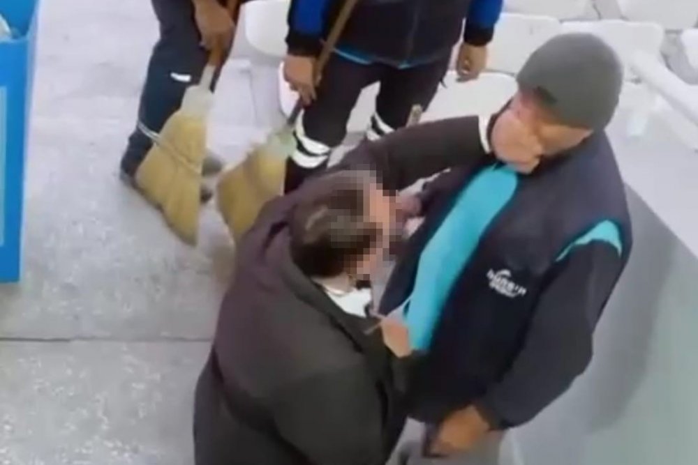 Temizlik görevlisine tokat atan adam serbest bırakıldı