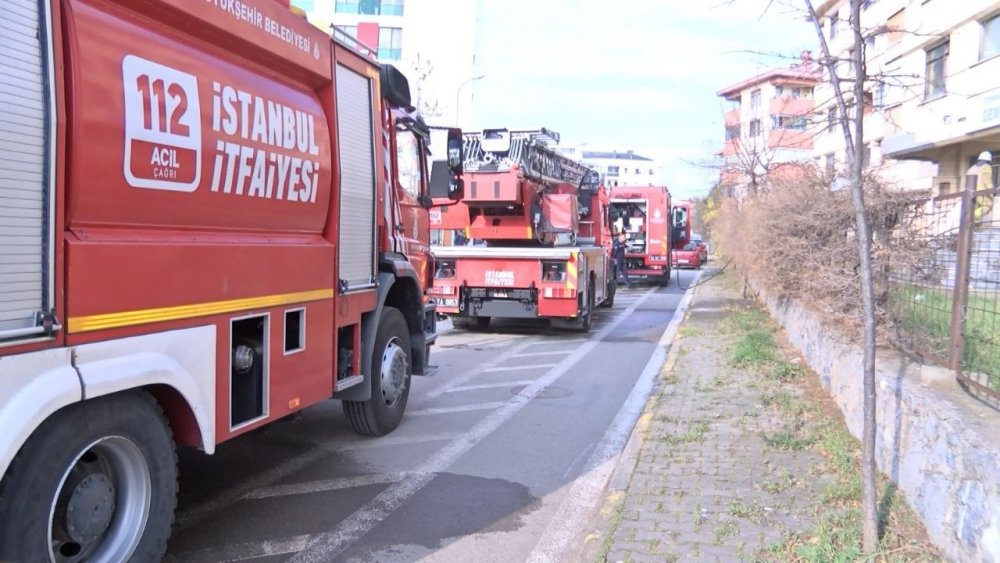 Apartman dairesi küle döndü