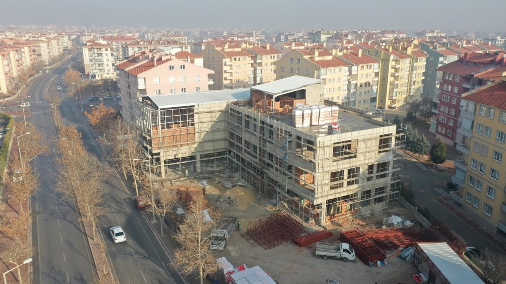 Konya'da 60 milyon lira maliyetle yapılacak bu yerde gençler hoş vakit geçirecek