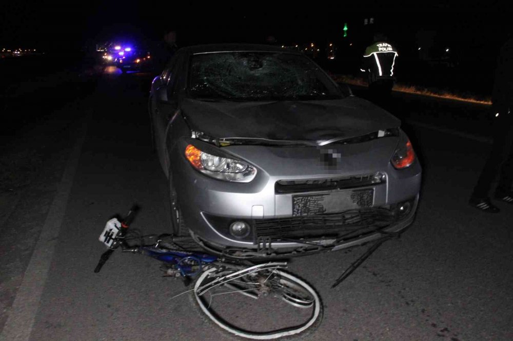 Otomobilin çarptığı 15 yaşındaki bisikletli çocuk hayatını kaybetti