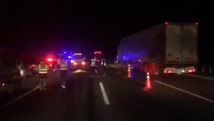 Kuzey Marmara Otoyolu'nda kaza: 1 ölü 2 yaralı