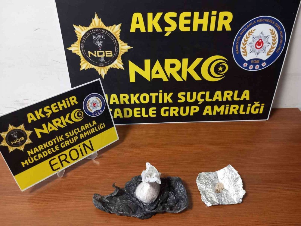 Konya’da uyuşturucu operasyonunda 2 tutuklama