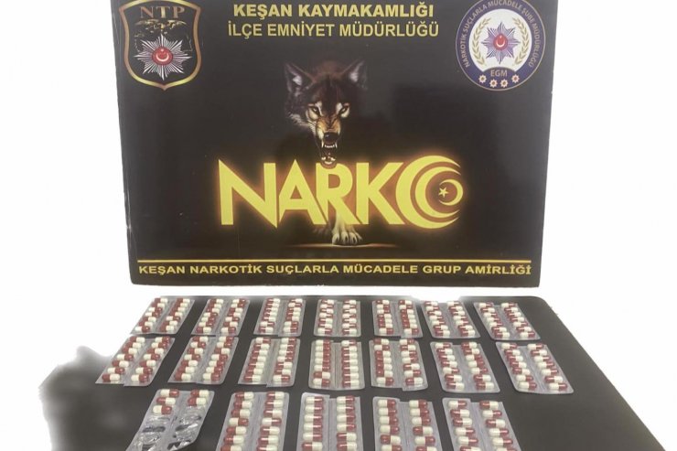 Edirne’de 1 haftada 604 kilo uyuşturucu ele geçirildi