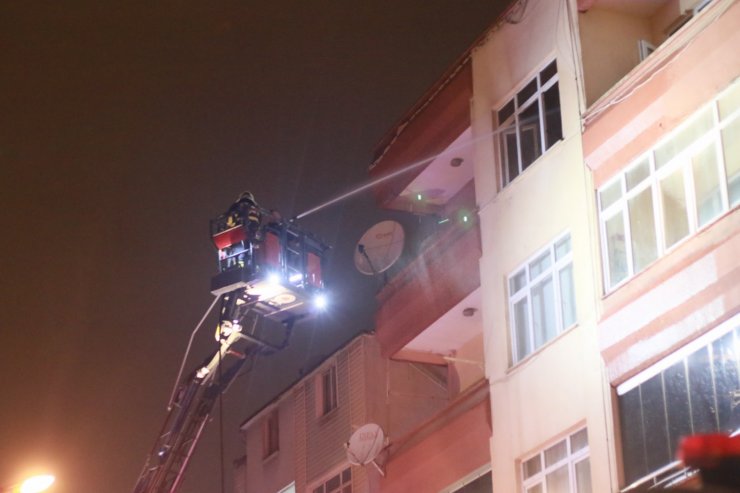 Samsun'da evde çakmakla oynayan çocuk yangına neden oldu
