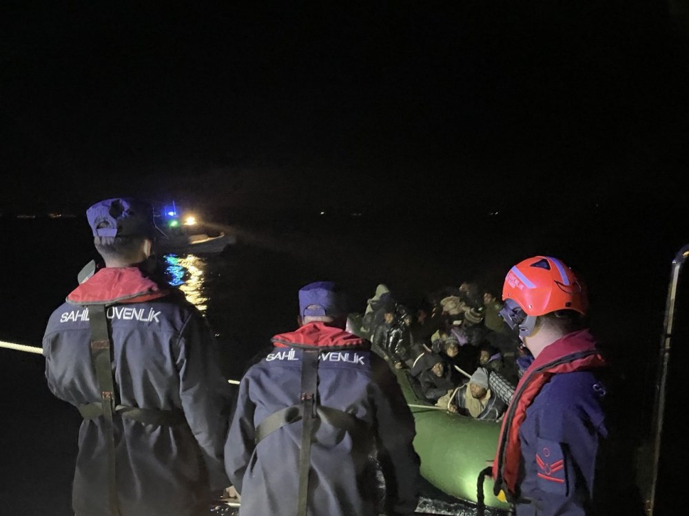 67 düzensiz göçmen yakalandı