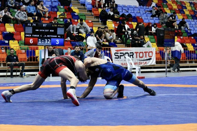 23 Yaş Altı Serbest Güreş Türkiye Şampiyonası, Konya'da başladı