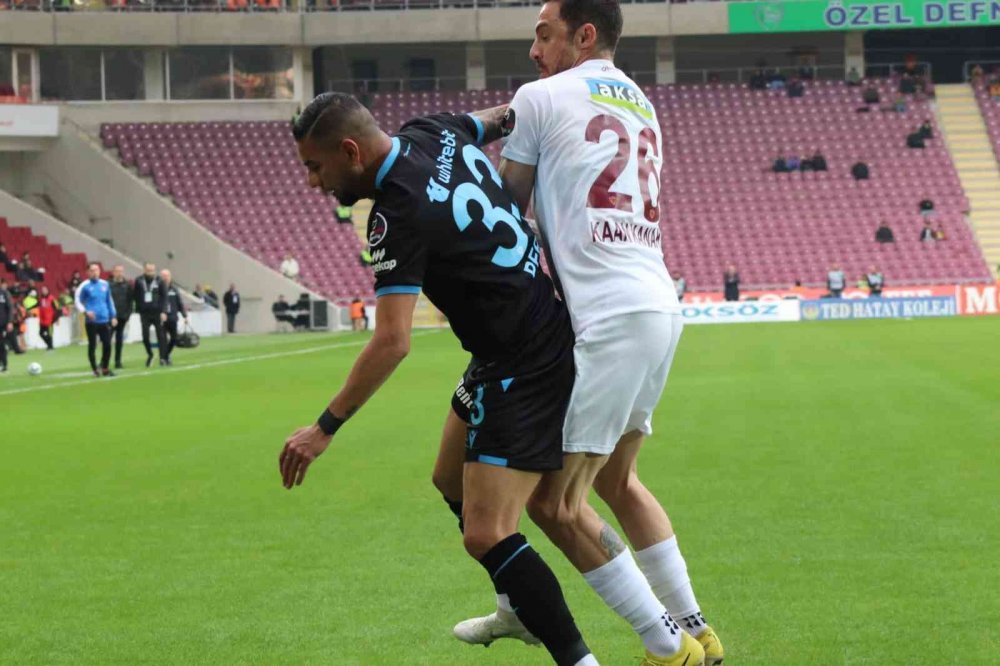 Trabzonspor, Hatay'a kaybetti