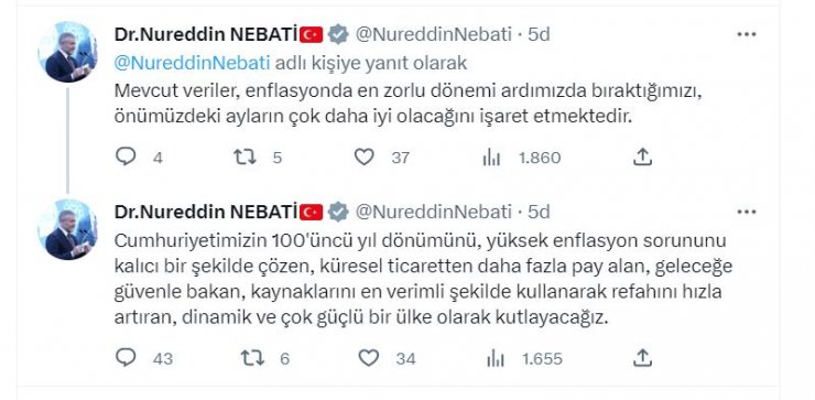 Bakan Nebati: Önümüzdeki aylar çok daha iyi olacak