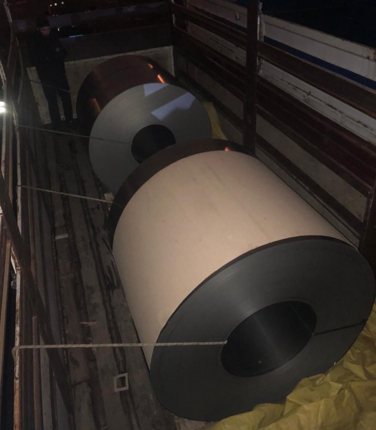 İş yerinden 2 milyon liralık sac hırsızlığına 3 gözaltı