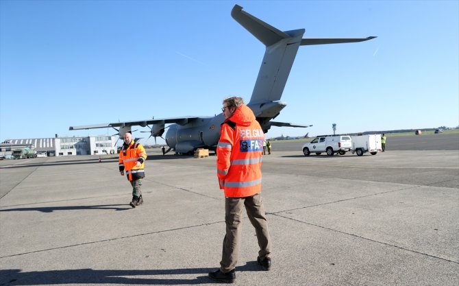 Belçika'nın deprem bölgesinde kuracağı sahra hastanesi için keşif ekibi yola çıktı