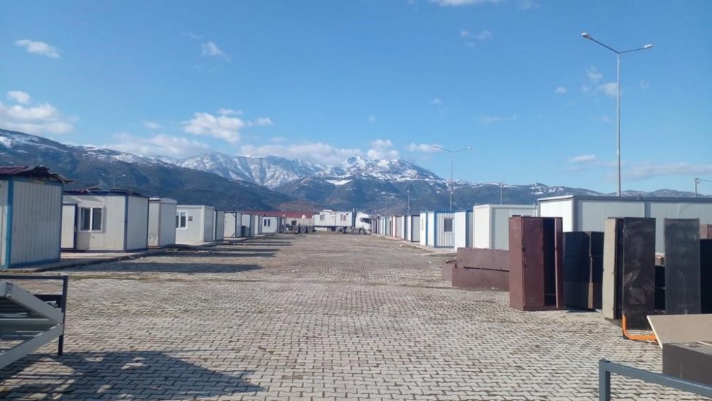 Gaziantep’te konteyner kurulumları başladı