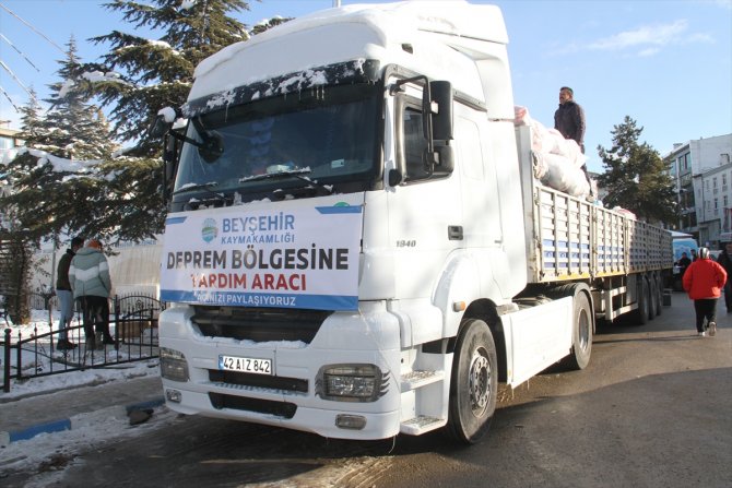 Konya'da spor kulübü depremzedeler için kenetlendi