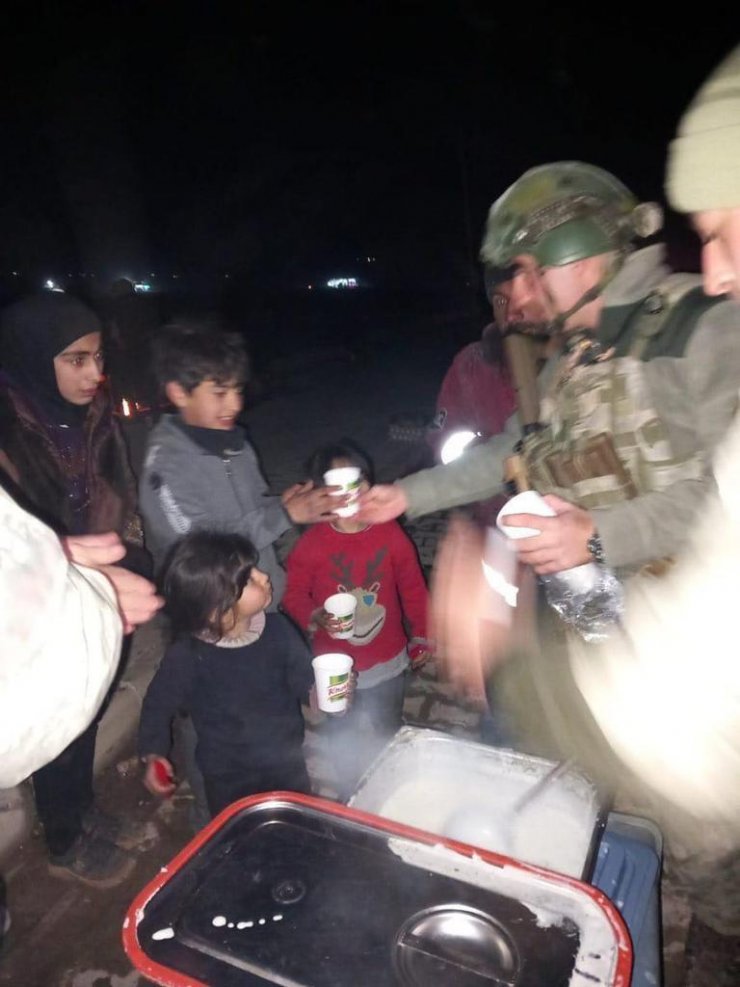 MSB: 40 bin kişilik yemek ve 557 bin 600 kumanya dağıtıldı