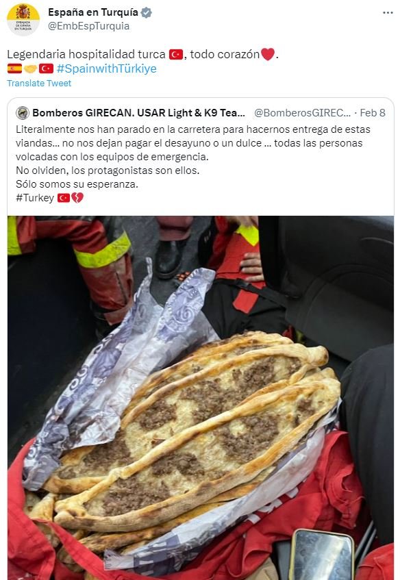 İspanyol ekipten duygulandıran paylaşım: Kahramanlar onlar