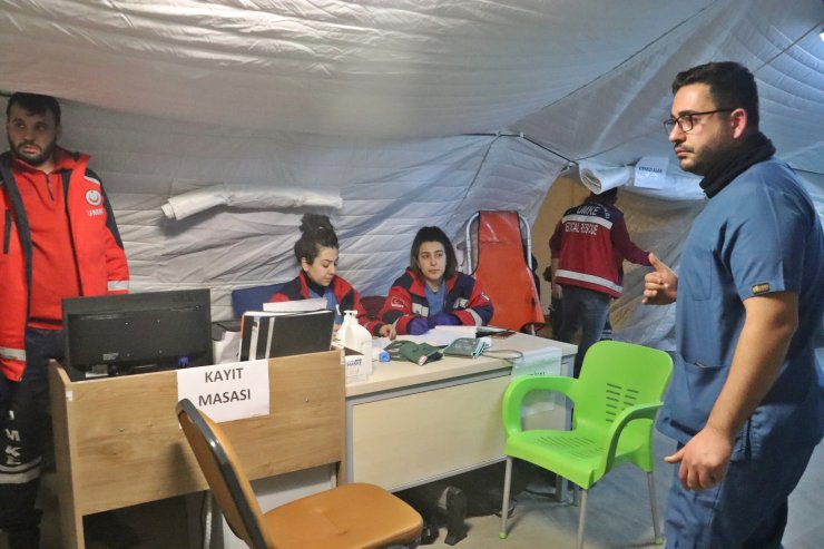 Sağlık Bakanlığı'ndan Adıyaman'a tam teşekküllü sahra hastanesi