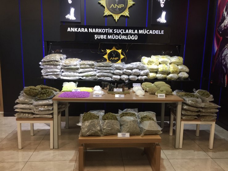 1 haftada 46 milyon liralık uyuşturucu ele geçirildi, 32 tutuklama