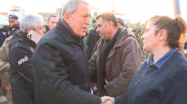 Bakanlar Akar ve Kurum Samandağ'da