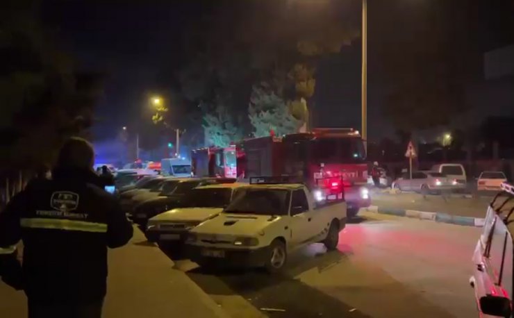 Depremzedelerin kaldığı çadır kentte yangın