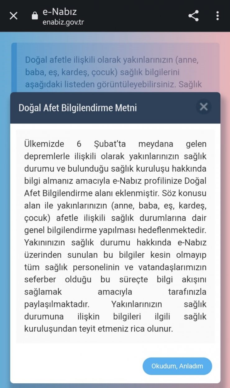 e-Nabız'da yapay zekayla çalışan "fotoğrafla sorgulama" özelliği açıldı