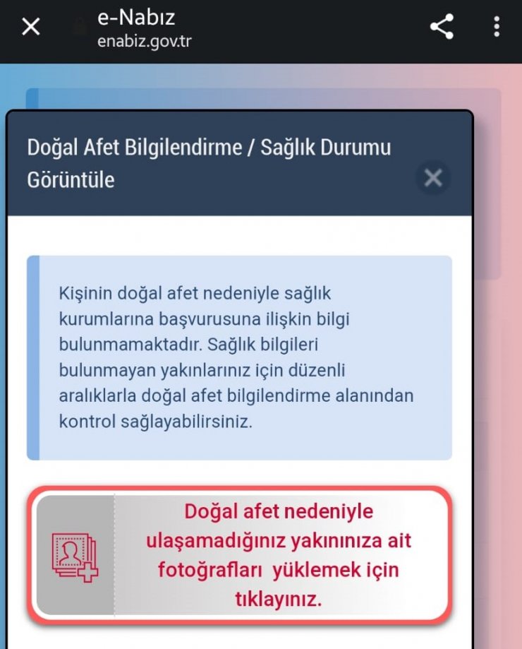 e-Nabız'da yapay zekayla çalışan "fotoğrafla sorgulama" özelliği açıldı