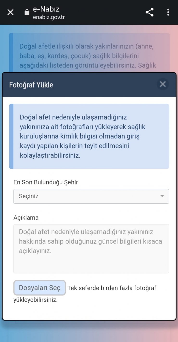 e-Nabız'da yapay zekayla çalışan "fotoğrafla sorgulama" özelliği açıldı