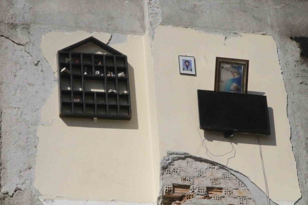 Hatay’ın merkezinden ilginç görüntü