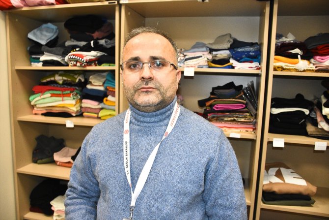 Her şey bulunuyor! Konya Şehir Hastanesinde depremzedeler için "iyilik marketi" oluşturuldu