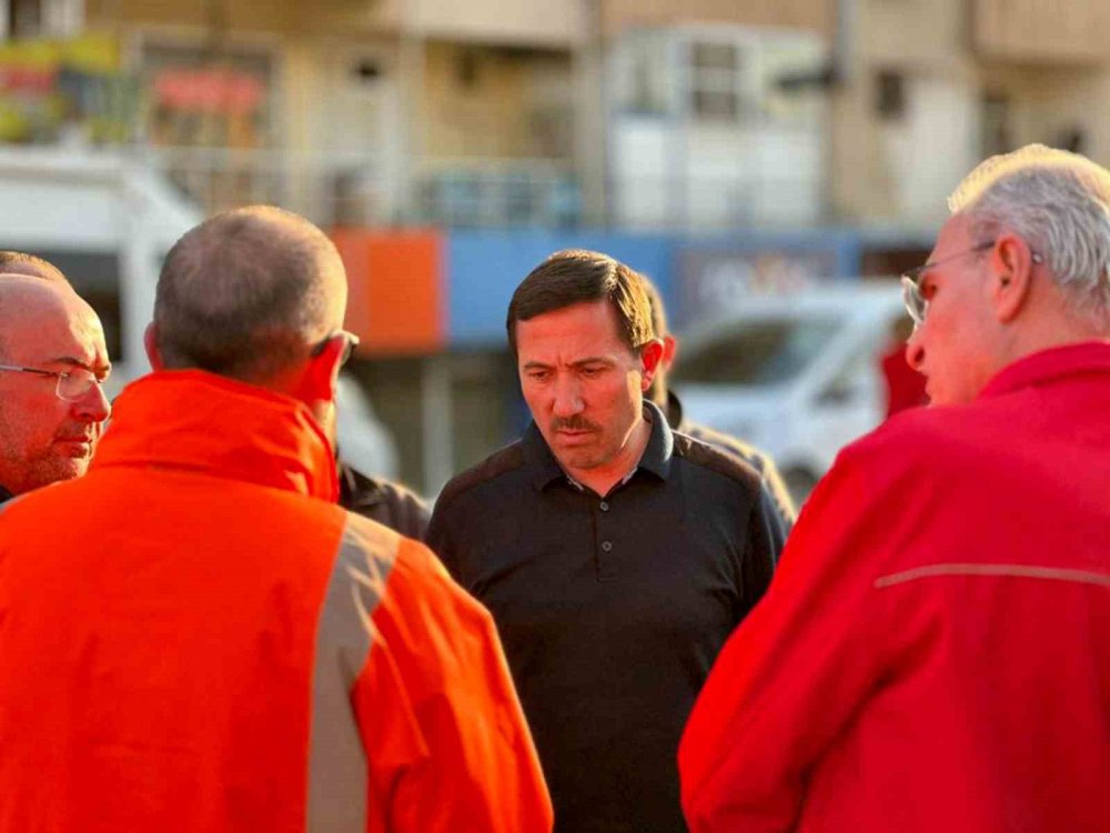 Karatay Belediyesi 50 araç ile 162 personel ile deprem bölgesinde