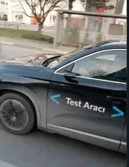 Togg'un test araçları seyir halinde