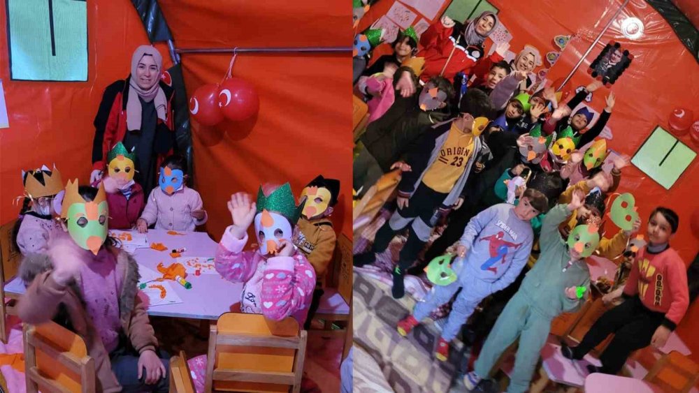 Öğretmenler çocuklar için psikososyal çalışmalara başladı