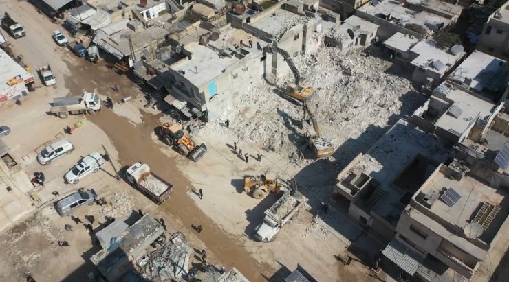 Depremin vurduğu Suriye'deki son bilanço