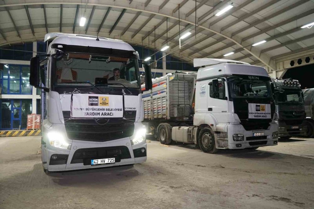 Konya'dan deprem bölgesindeki hayvancılığa destek