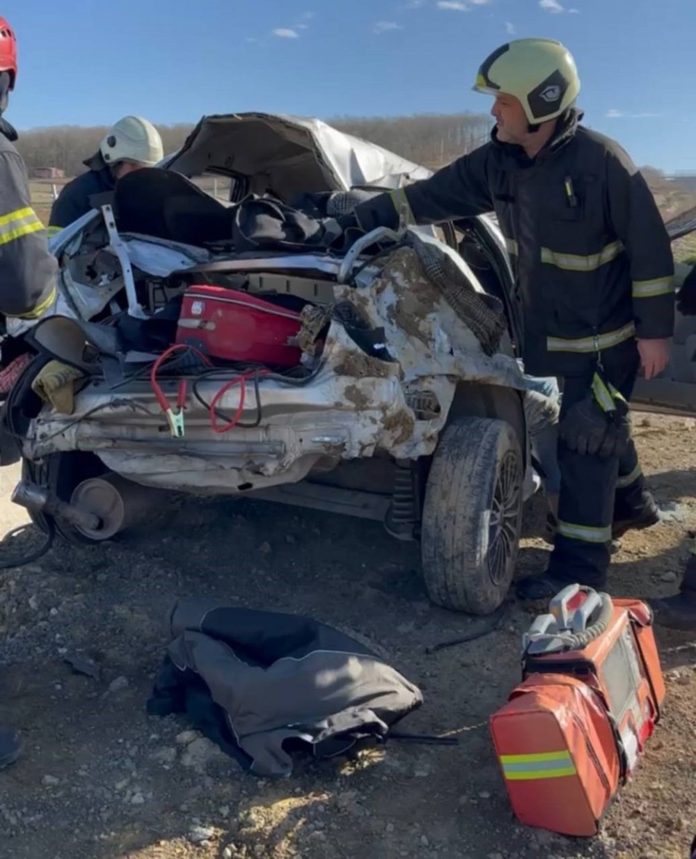 Deprem bölgesinden dönerken kaza yaptılar: 2 ölü, 3 yaralı